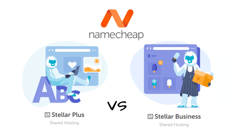 Namecheap Stellar Plus vs Stellar Business